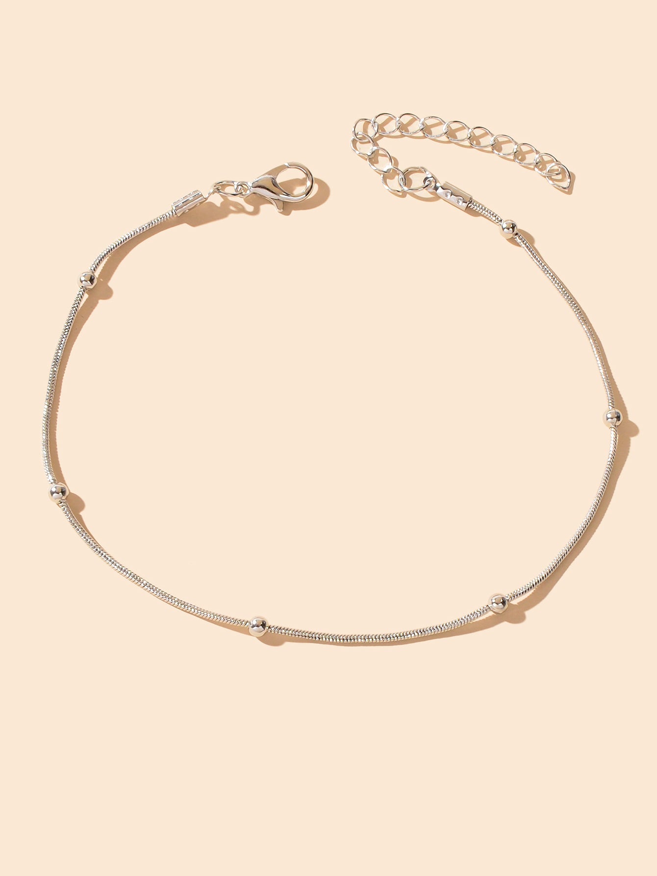 Dainty Gold Beaded Chain Anklet Boho Beach Foot Chain Ankle Women Foot Jewellery-4